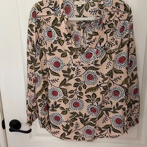 Loft Whimiscal Design with Long Sleeves For Coverage Lightweight Cotton